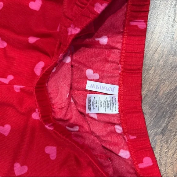 Joyspun Women’s Red Heart Pajamas - Picture 5 of 5